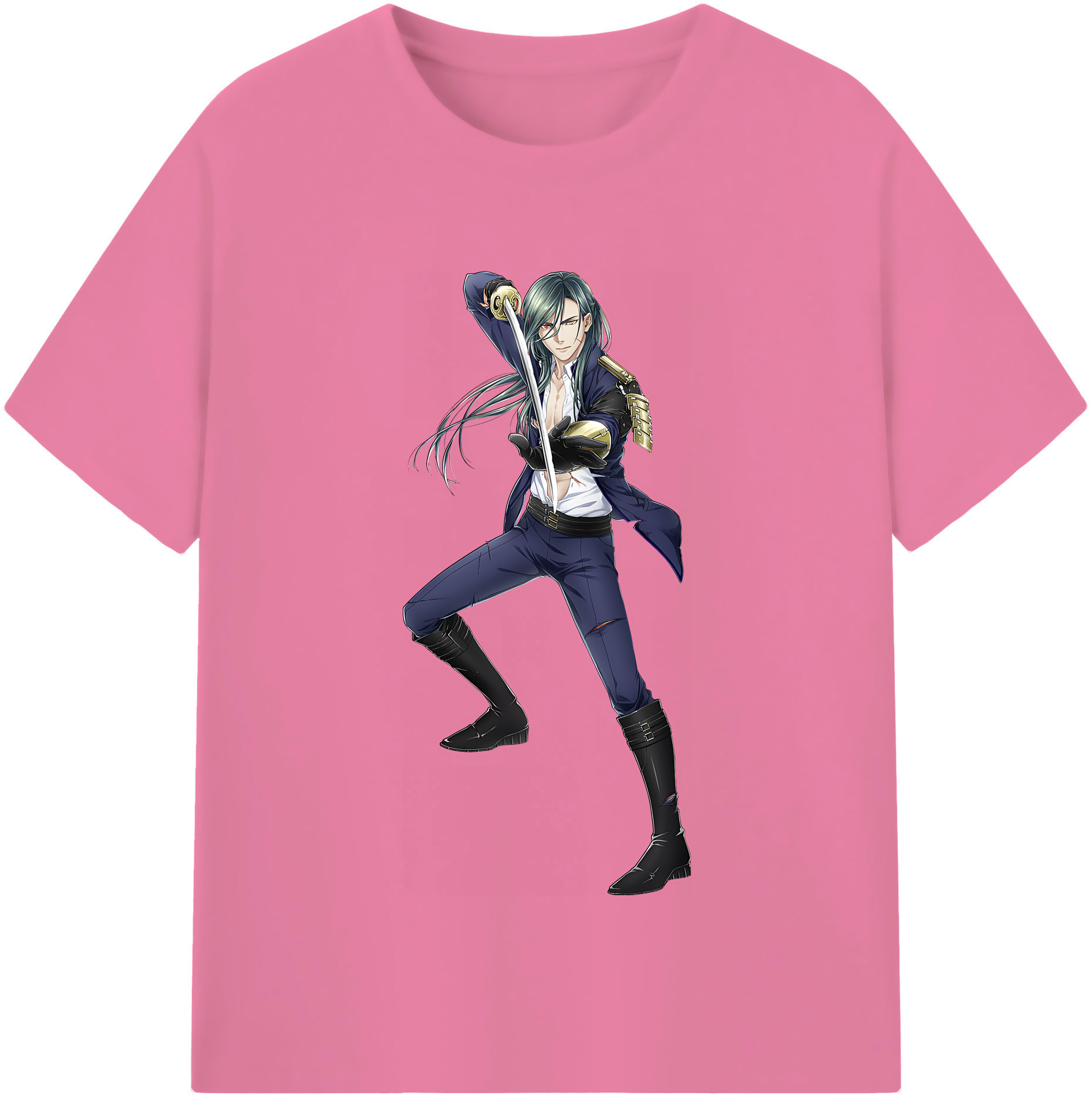 （画像用） 刀剣乱舞 Touken Ranbu 綿100％半袖Tシャツ（フロントプリント）